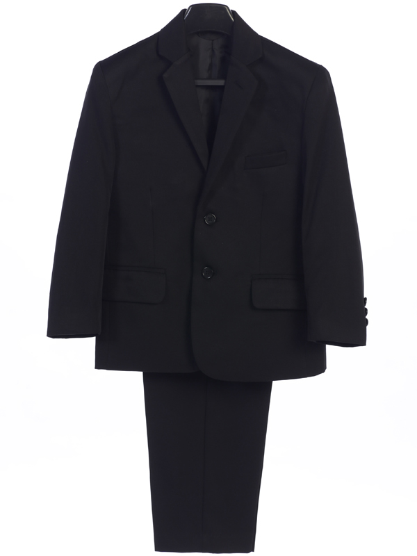 3580D BLK Boys 2 piece suit - Jacket and pants - Suits