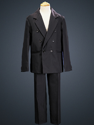 Boys 2 piece double breasted suit