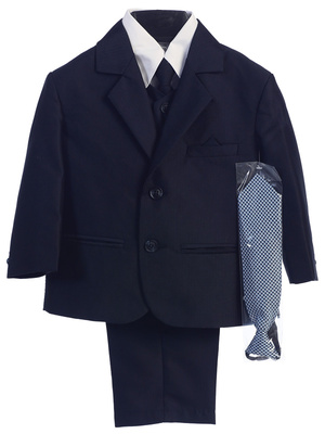 Boys 6 piece suit (Herringbone)