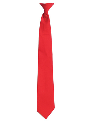 17" Red Confirmation Clip-on Necktie
