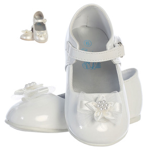 Toddler girls' shoes with bow