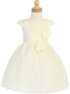 Embroidered tulle